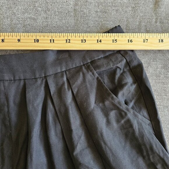 Terea By Andrea Pitter XXL Womens Pants Black Zip Office Career Dress Wide Leg - Picture 4 of 16